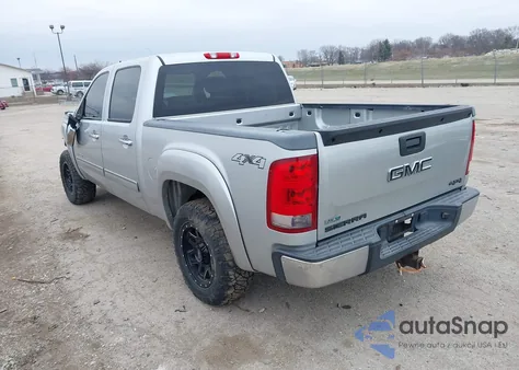 2010 GMC Sierra 1500 Sle из США, поврежденный, VIN 3GTRKVE31AG201100